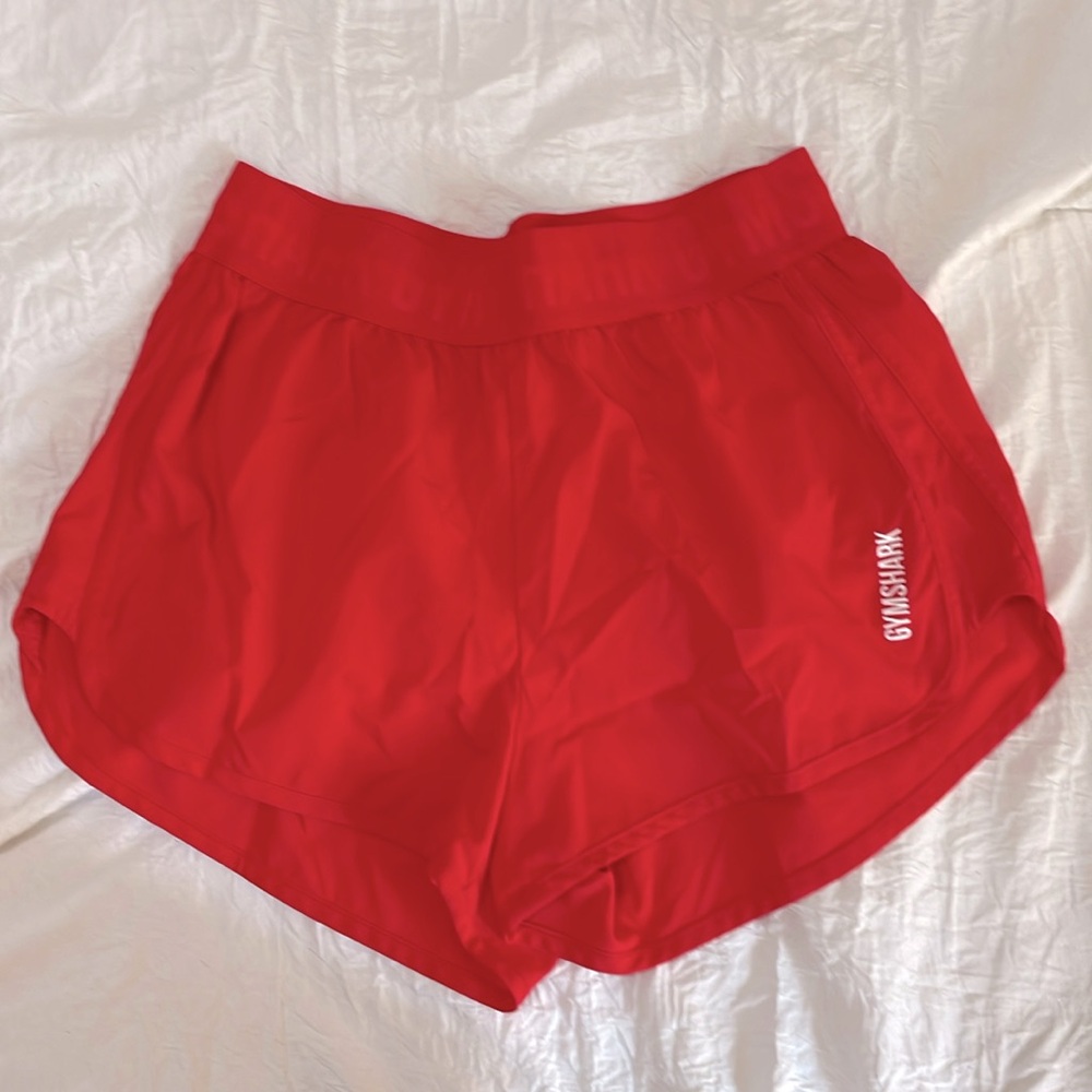 Gymshark running shorts. Size small. Red.